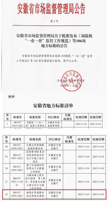建材公司參與制定的一項省標(biāo)正式發(fā)布 建材公司參與制定的一項省標(biāo)正式發(fā)布